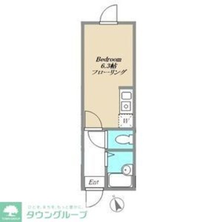 サザンロード西荻窪の物件間取画像